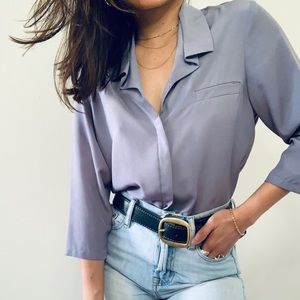 Vintage blouse, lilac